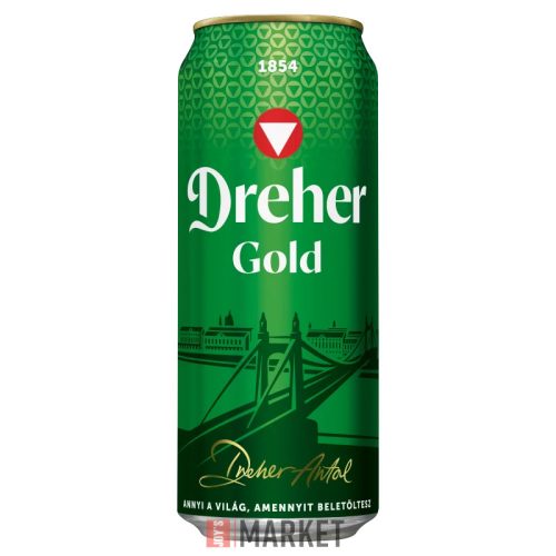 Dreher Gold 0,5L dob. +DRS