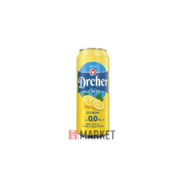 Dreher 24 Citrom dob. 0% +DRS