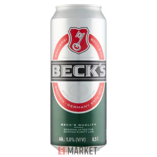 Beck's 0,5L dob. +DRS