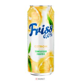 Borsodi Friss Citrom 0%  0,5L dob. +DRS