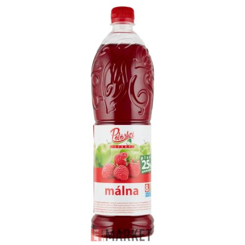Pölöskei Szörp Málna 25% 1L +DRS