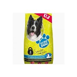 Euro Dog Kutya eledel 3KG Csirke