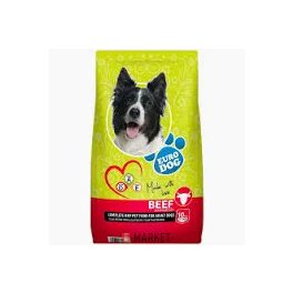 Euro Dog Kutya eledel 10KG Marha
