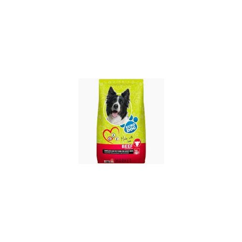 Euro Dog Kutya eledel 10KG Marha