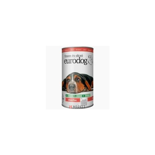 Euro Dog Kutya 1240g Marha