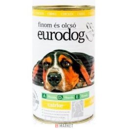 Euro Dog Kutya 1240g Baromfihussal