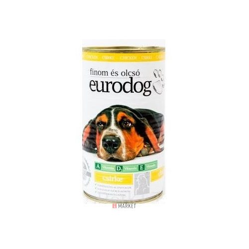 Euro Dog Kutya 1240g Baromfihussal