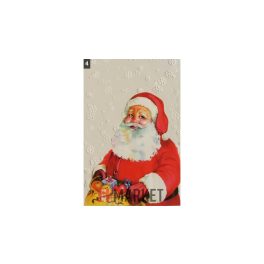   Mikulás tasak Bopp 150*350mm #10 ÁTLÁTSZÓ piros mikulás minta