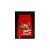 Mikulás tasak Bopp 150*350mm #10 PIROS puttonyos mikulás minta