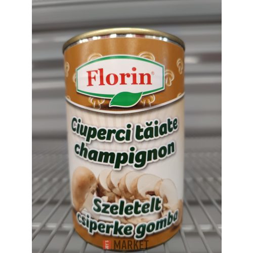 Szeletelt CSIPERKEGOMBA 425ml dob. /FLORIN #12