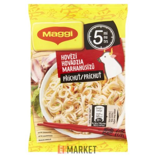 Maggi PárPerc tésztaleves Marhahús ízű instant 59,2g #24