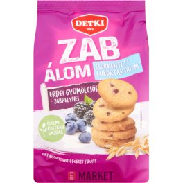   Detki Zab-álom keksz Erdei Gyümölcsös-Zabpelyhes 150g #15