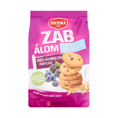 Detki Zab-álom keksz Erdei Gyümölcsös-Zabpelyhes 150g #15