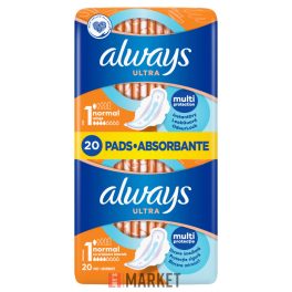 Always Ultra Normal Plus 20db-os n.sárga #20