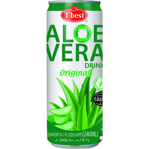 Aloe Vera rost.gy.ital O.NATUR 240ml T.BEST +DRS #30