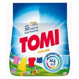 Tomi kristály mosópor 1kg COLOR #6