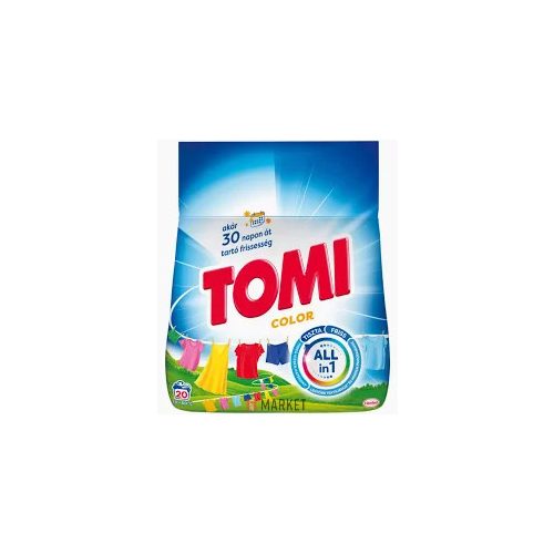 Tomi kristály mosópor 1kg COLOR #6
