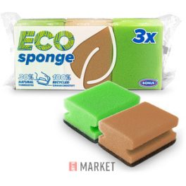 Bonus ECO Mosogatószivacs Formázott 3db-os #32