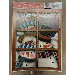 Ablakmatrica Kari Glitteres 30*42cm #12