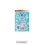 Ablakmatrica Kari Glitteres 20*30cm #12