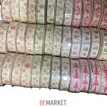 Kötözõ szalag Karácsonyi Ribbon 1,5cm*2,75m karácsonyi #27