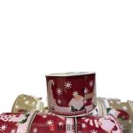 Kötözõ szalag Karácsonyi Ribbon 5cm*2,75m karácsonyi #25