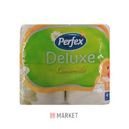 Wc.papír Perfex 4tek. 3 rét. DELUXE Kamilla #21