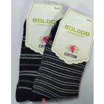 Boldog Nõi zokni 35-41ig #30 csikos-virágos vegyes