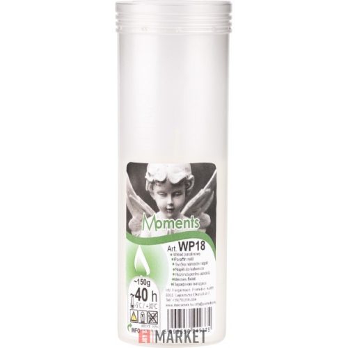 Müanyag mécsesbetét 180mm 150g/40h #32